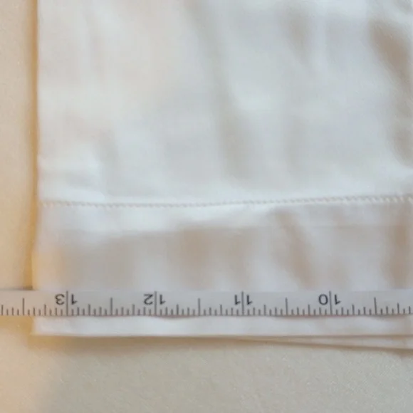 NWT Michael Lo Sordo Relaxed Silk Boy Pant 10 Wide Leg White - Picture 16 of 16